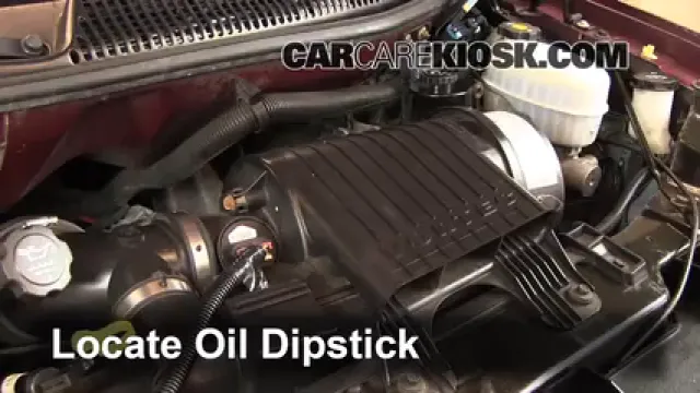 2005 Chevrolet Express 1500 5.3L V8 Standard Passenger Van Huile Vérifier le niveau de l'huile